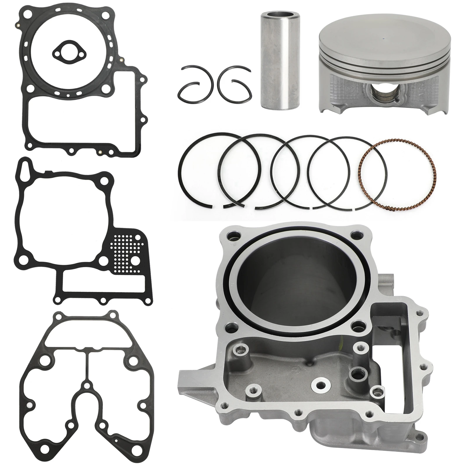 Topteng Cylinder Jug For Honda MUV700 M2 & M4 Pioneer 09-13 Piston Top End Gaskets Kit Motorcycle Accessories