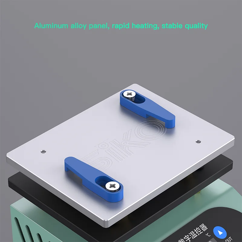 Preheating Station 70X100mm Working Panel 10 In 1 Mini Layered Preheater Platform Anti-Spray Tin For X XSMAX 12 13 14 15 PRO MAX