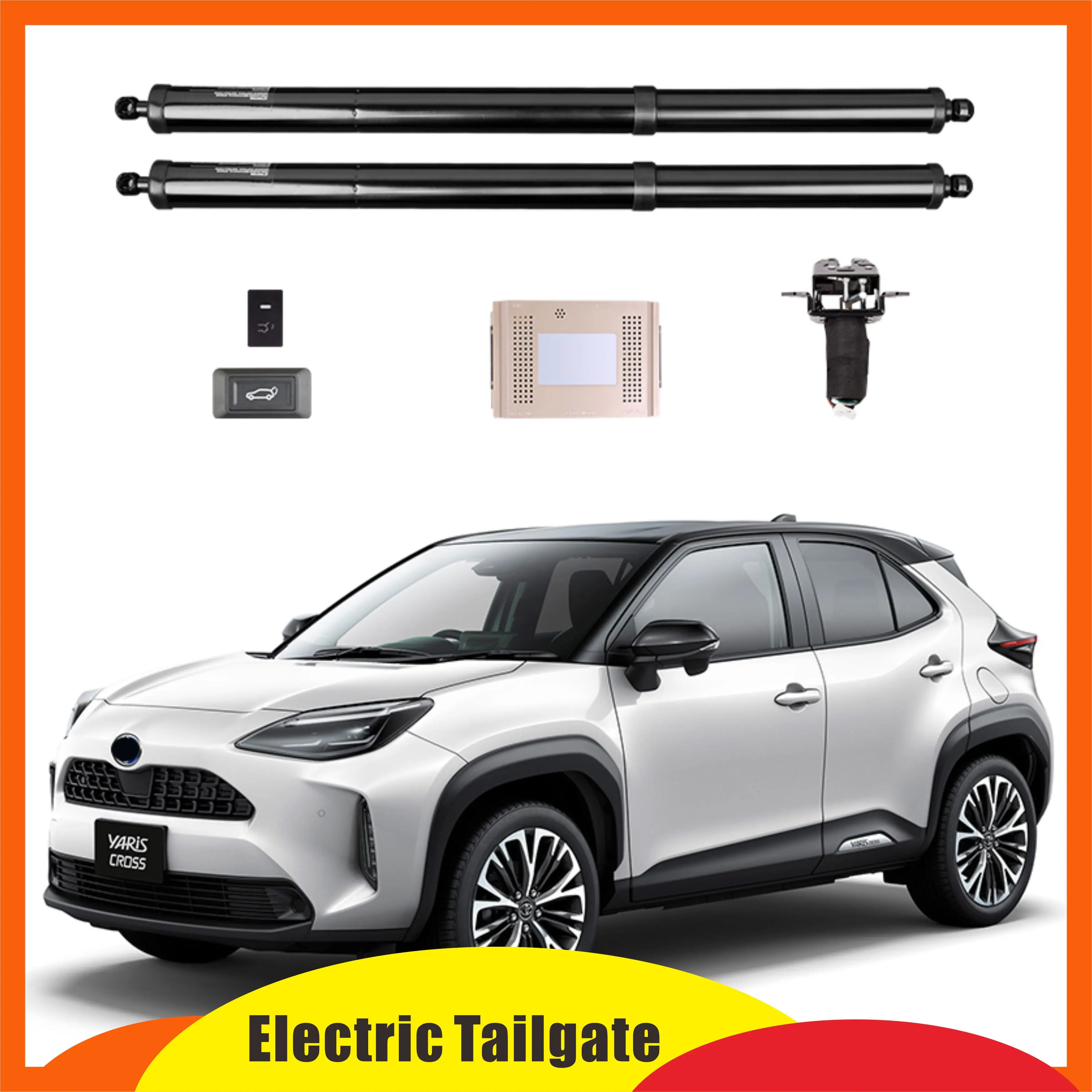 

For Toyota yaris cross control of the trunk electric tailgate car lift auto automatic trunk opening drift drive kit foot sensor