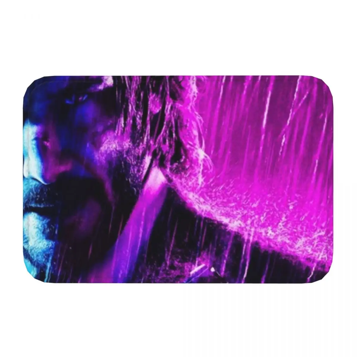 Be Drenched In Rain Bath Mat John Wick Doormat Kitchen Carpet Outdoor Rug Home Decoration