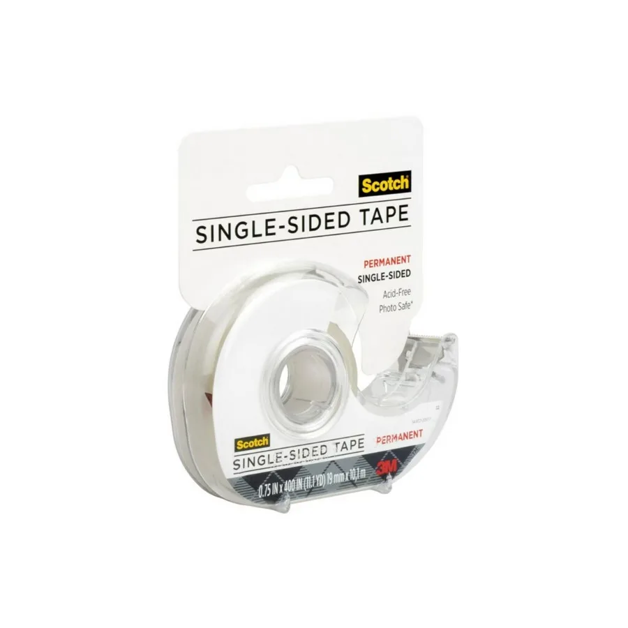 

Create Acid-Free Photo Safe Single-Sided Tape: Archival Clear Tape for Framing, 0.75" x 400"