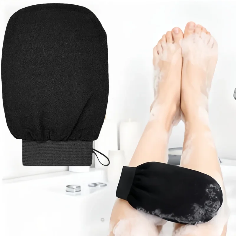 

Hammam Exfoliating Shower Gloves Painless Remove Dead Skin Scrub Body Korean Massage Mitt Bathroom Cleaning Gadget 1pc