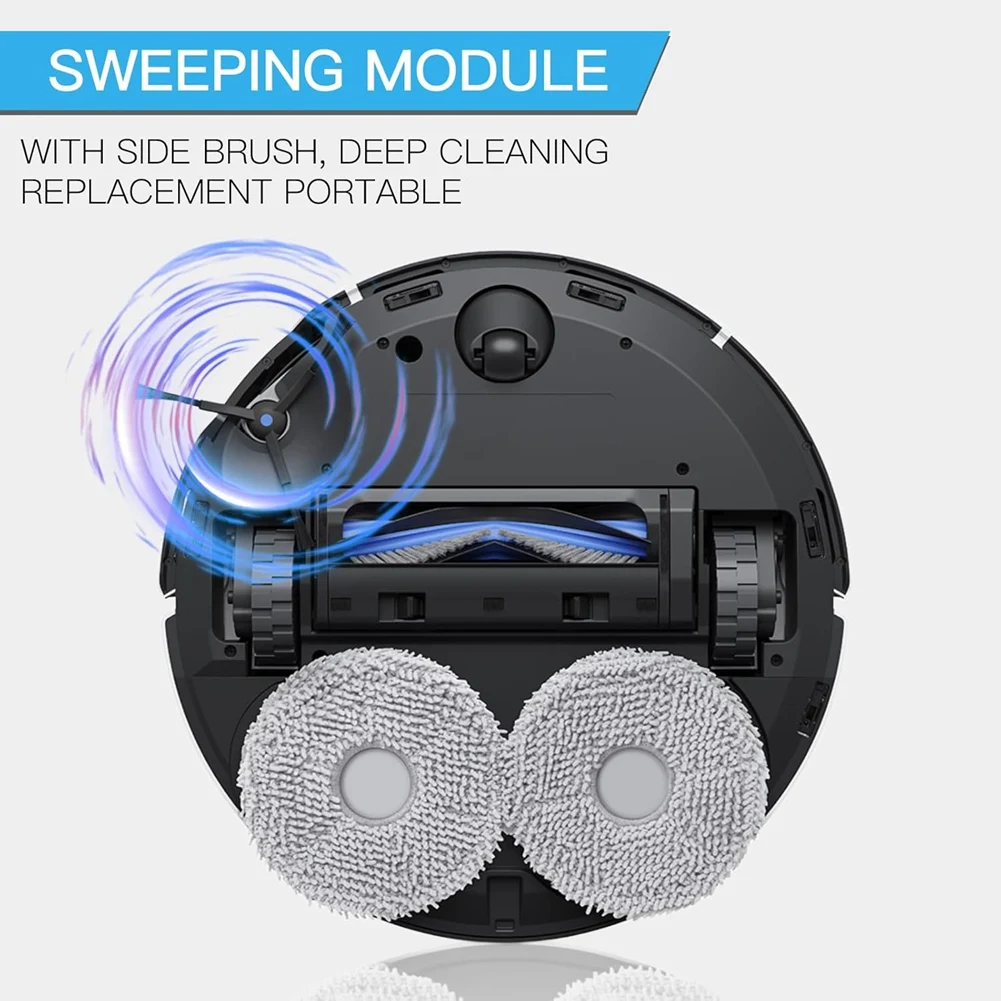 

【Berserk】Side Brush For Ecovacs Deebot T50 Pro Omni/T50 Max PRO OMNI/T50 Omni/X8 PRO OMNI/X8 Omni Vacuum Cleaner Parts