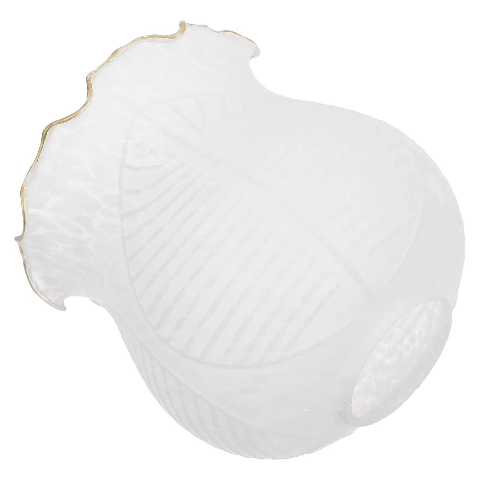 1Pcs Frosted Glass Lampshade Sturdy Dust-Proof Light Cover Simple Installation No Tools Needed Home Office Library Lamp Decor