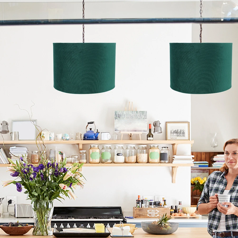 

Lampshade Gold Lined Cloth Premium Material Durable Soft Light Bedroom Living Room Decorative Lamp Cover Lampshade