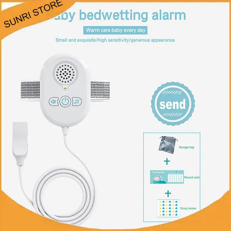 

SUNRI-J011 Bedwetting Sensor For Children With Loud Sound & Strong Vibration Children Pee Alarm Bedwetting Monitor Sensor