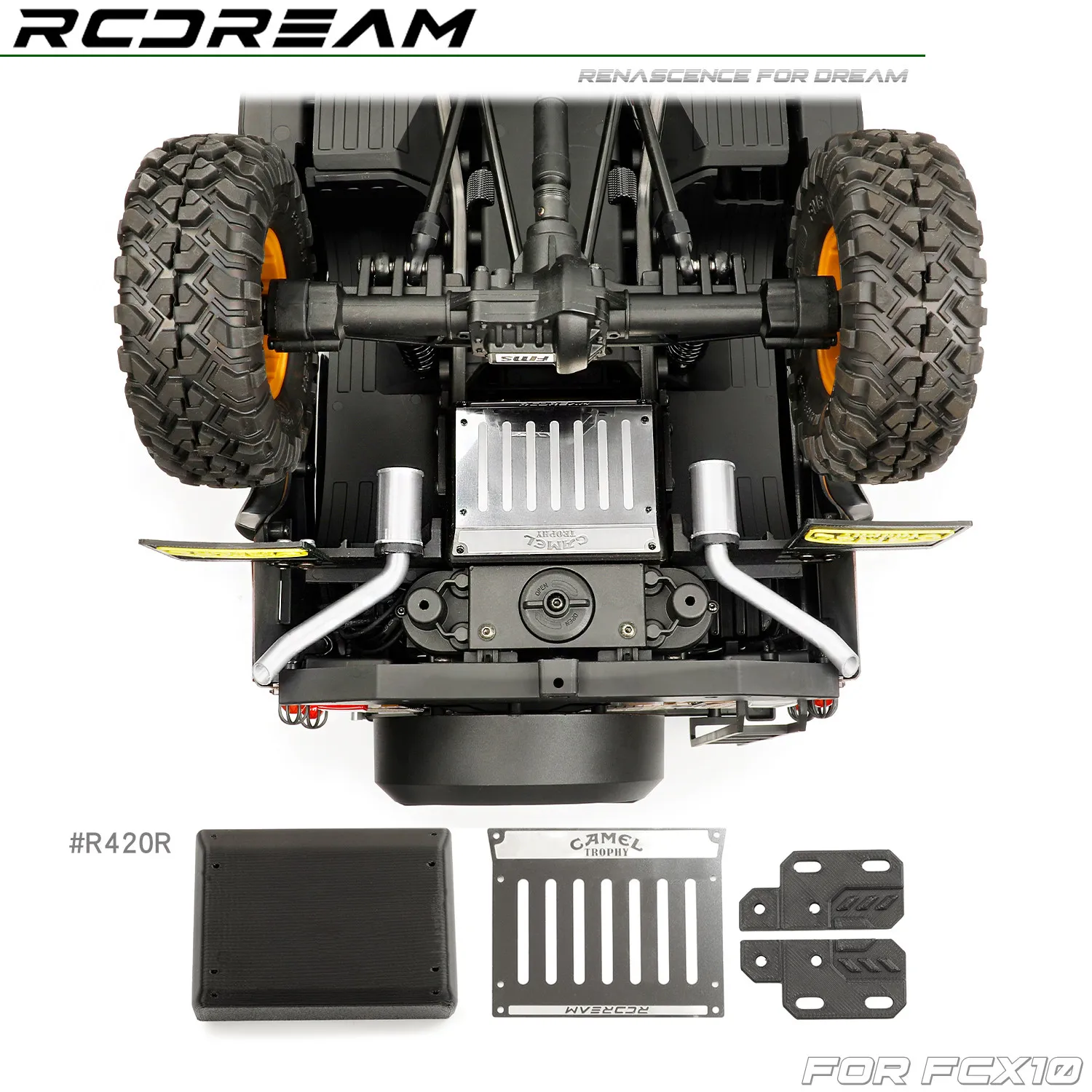 RCDream1/10 Fuel Tank for FCX10 Camel Trophy Defender/ Range Rover/Discovery