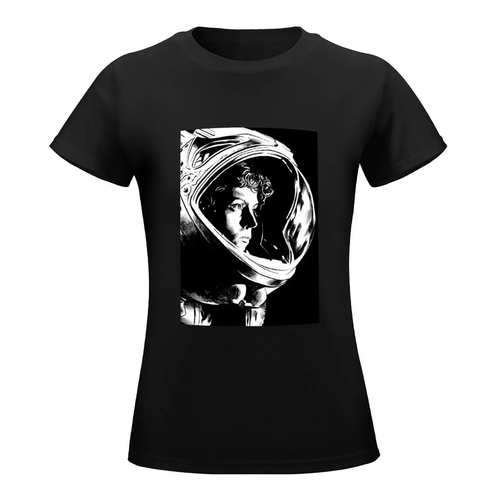 Ripley Black n White T-Shirt cute tops summer clothes aesthetic clothes oversized Summer Women's clothing