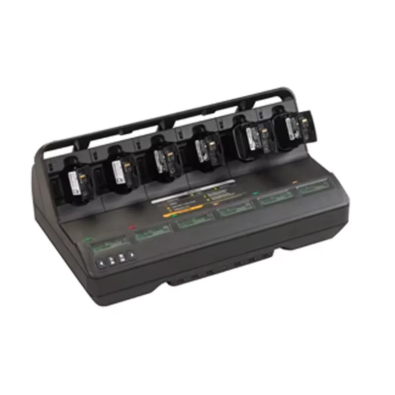 Original NNTN8844B IMPRES 2 Multi-Unit Charger With Displays Multi Six 6 Way Integrated USB Charging Ports Fits APX6000 APX7000