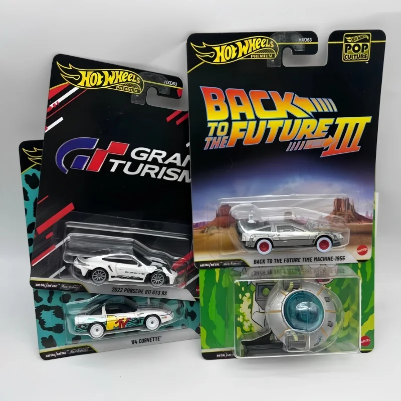 

В наличии Hot Wheels POP Culture HXD63 2026P Чехол Porsche GT3 MTV Rick And Morty Литье под давлением Модель игрушки Модель автомобили Коллекция игрушек