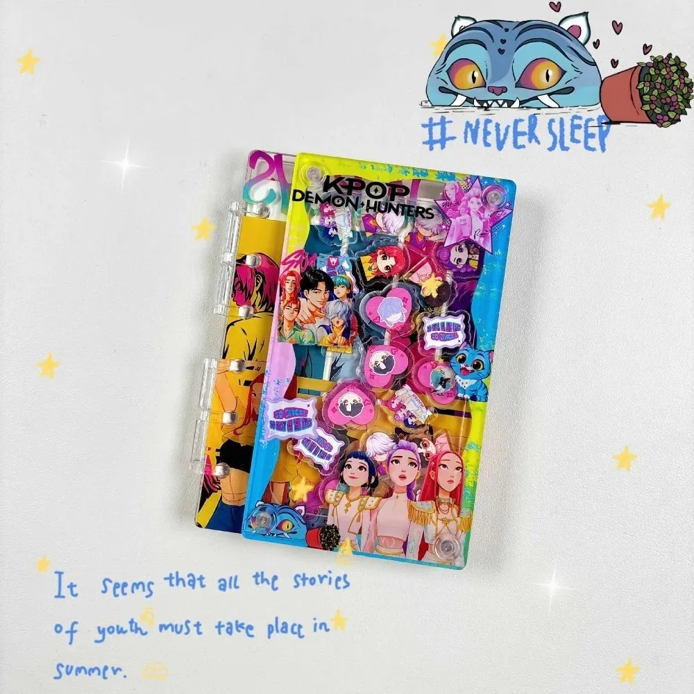 A7 Kpop شيطان الصيادين دفتر والمجلات رومي ميرا زوي الموثق الكرتون أنيمي نمط لوازم مكتبية العودة إلى المدرسة الهدايا