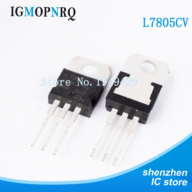 100pcs/lot L7805 LM7805 LM7805CV line regulator TO-220 new