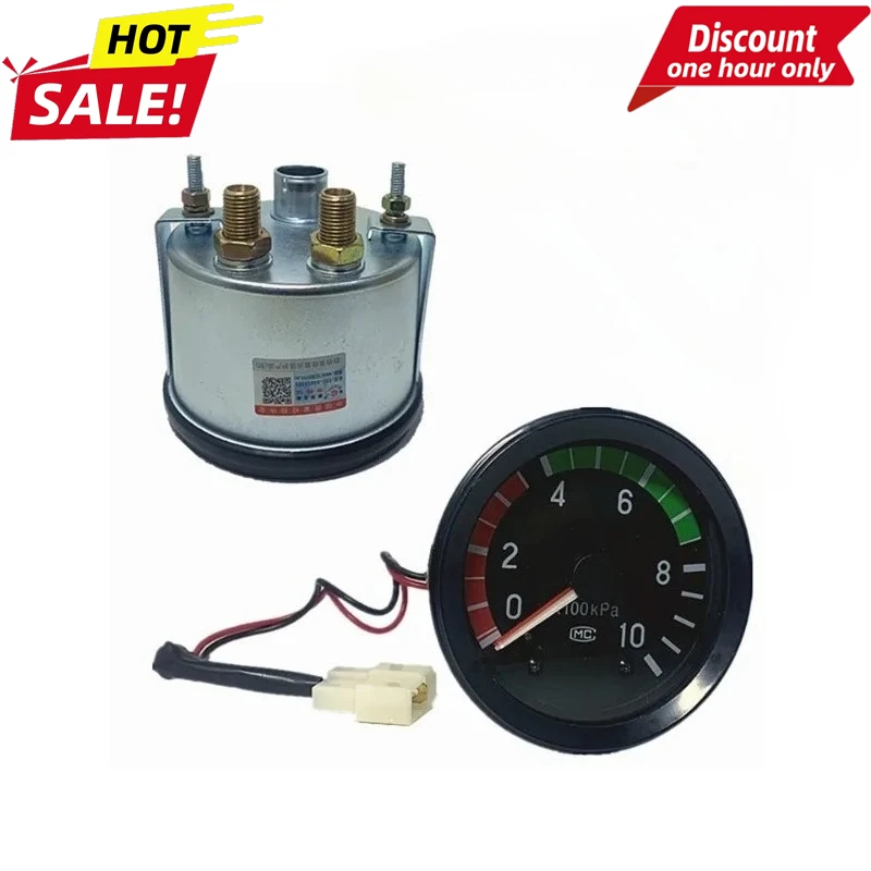 

Automobile Truck Agricultural Vehicle Universal Double Needle Barometer for Dongfeng EQ140 Pressure Gauge