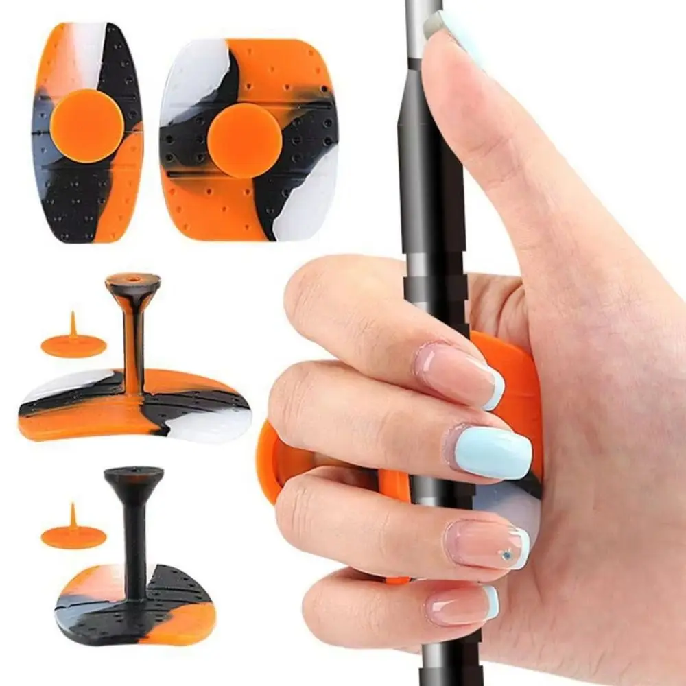Enhanced Ball Control Golf Club Grip Trainer Correct Posture T-Shape Golf Club Hand Grip Swing Grip Pad Non-Slip