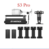 ATOMSTACK R3 Pro Rotary Roller 360° Rotating Engraving Axis for Cylindrical Irregular Objects For All Laser Engraver Machine