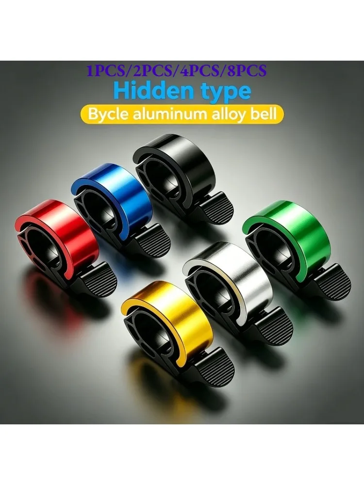 AliExpress NONE 1/2/4/8Pcs Alloy Bicycle Bell MTB Bike Horn Bike Ring Sound Alarm For Safety Cycling Handlebar Bicycle Call Bike Accessories