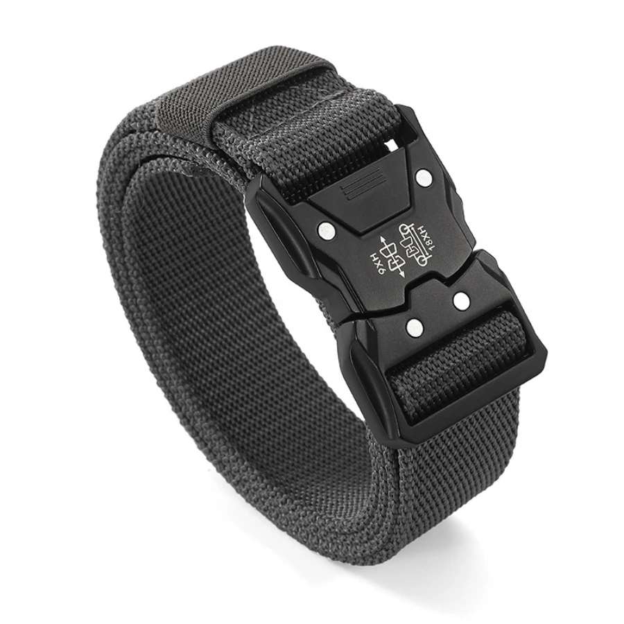 Herenriem Outdoor jachttactiekenriem Multifunctionele nylon riem met gesp Hoge kwaliteit Marine Corps canvas riem
