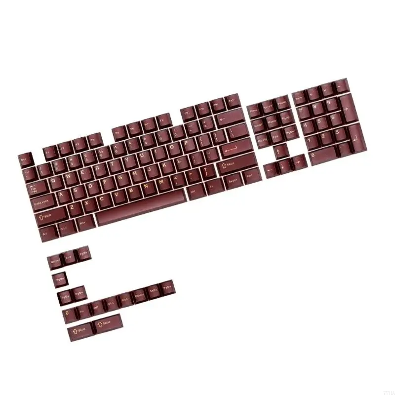 KeyCap semi -trasparente 77HA 120Key Personalità originale PERSONALITÀ CHIAVE DOPPIO ABS KEYCAP