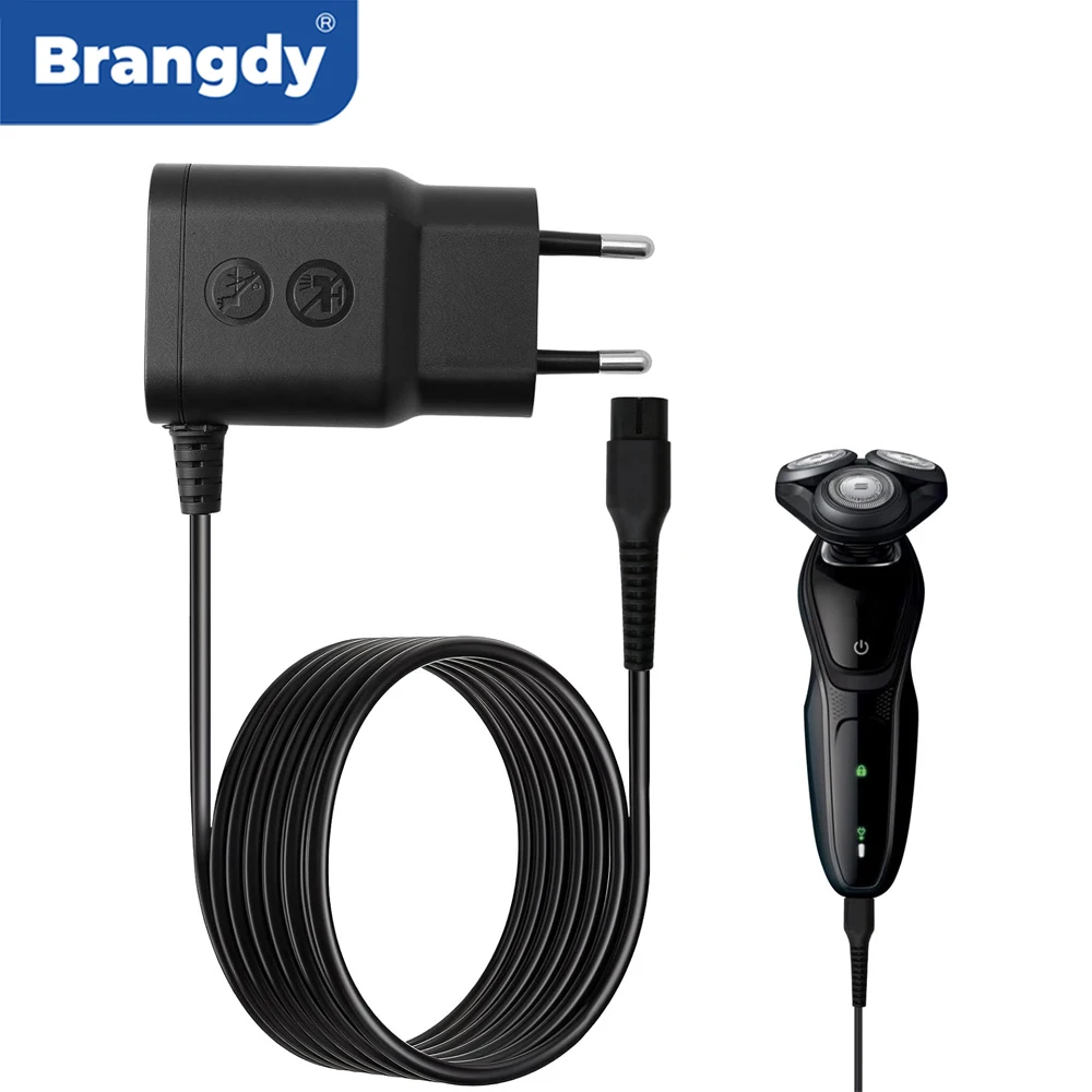 

Brangdy 15V Charger Fit for Philips Norelco One Blade HQ8505 QP6510 QP6520 QP6530 QP6550 MG5750 MG7750 MG7770 Electric Shaver