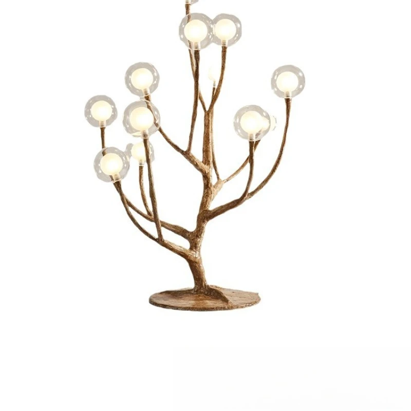 

Nordic modern branch floor lamp creative personality living room bedroom bedside ins Internet celebrity desk lamp vertical
