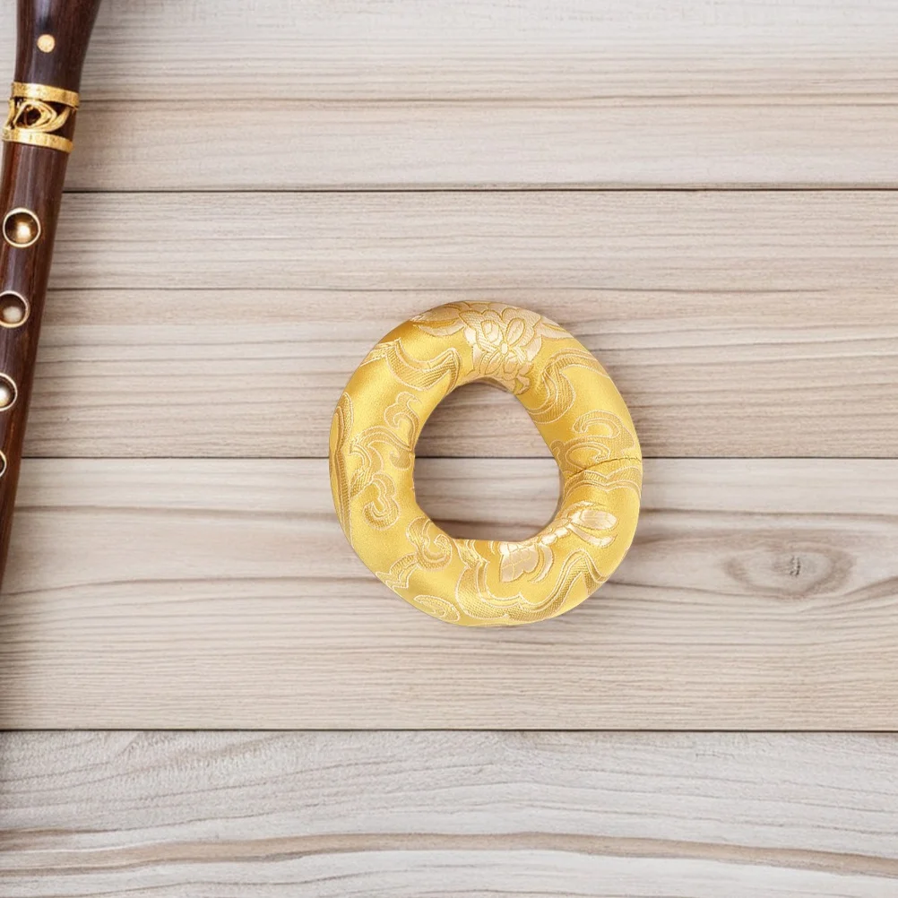 

2Pcs Meditation Bowl Cushion Cotton Pad Round Tibetan Singing Bowl Base Stand Sound Healing Accessory Cotton Gasket