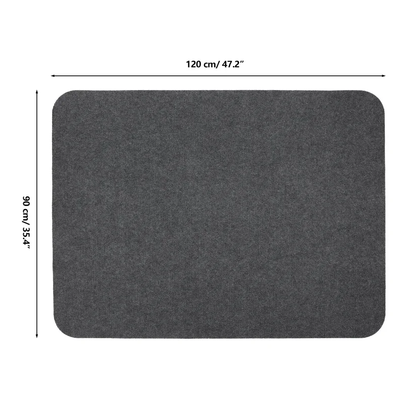 Office Rolling Chair Mat Computer Gaming Desk Chair Mat Colors Bedroom Living Room Office Swivel Chair Carpet 90x120cm