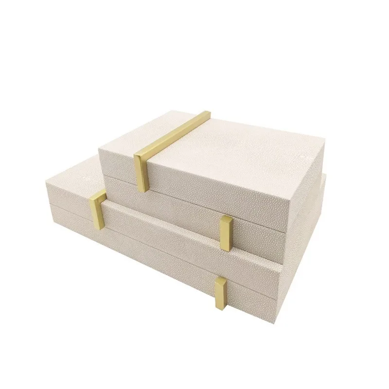 Leather Jewelry Box Exquisite Double Multi Functional Organizer Storage Luxury Jewelry Box Empty Wedding Gift Packaging Supplies