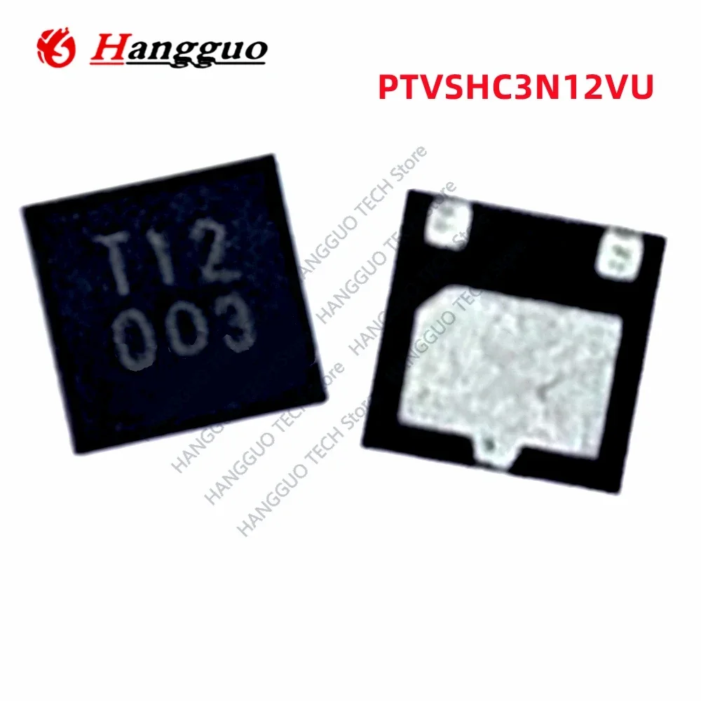 50pcs/Lot PTVSHC3N12VU mark T12 003 DFN2X2-3L ESD anti-static Diode Best in Quality