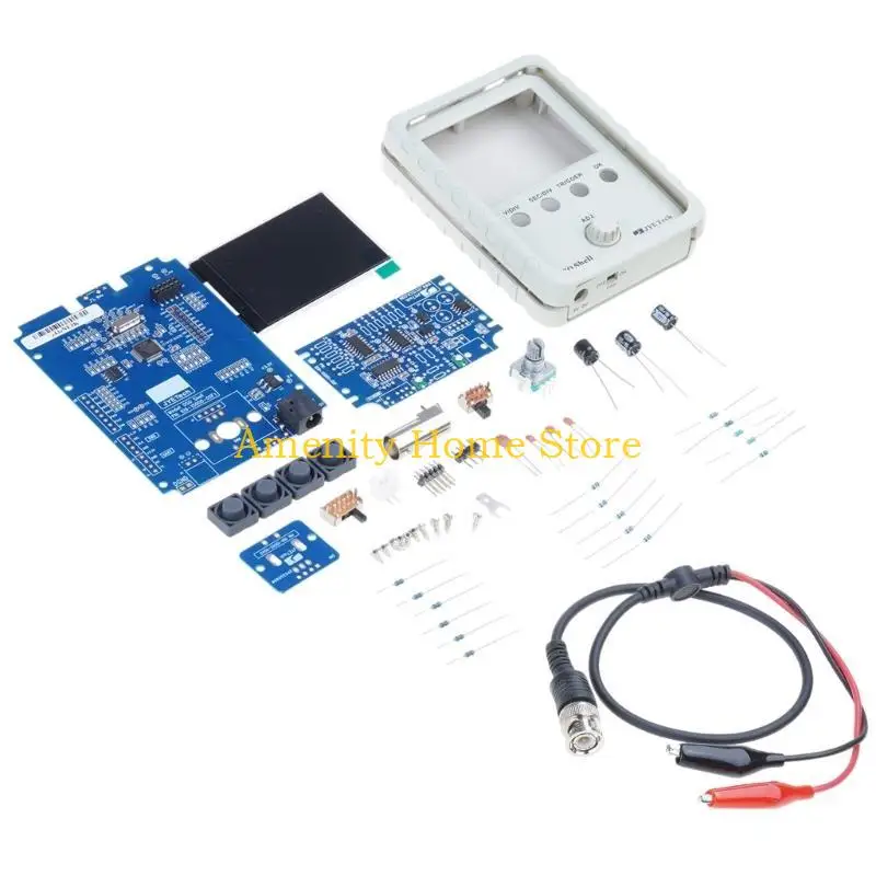 أطقم راسم الذبذبات الرقمية DSO150 المحدثة F26C عرض النطاق الترددي 0-200 كيلو هرتز ومعدل أخذ العينات 1 متر مع كابل مشبك BNC #5