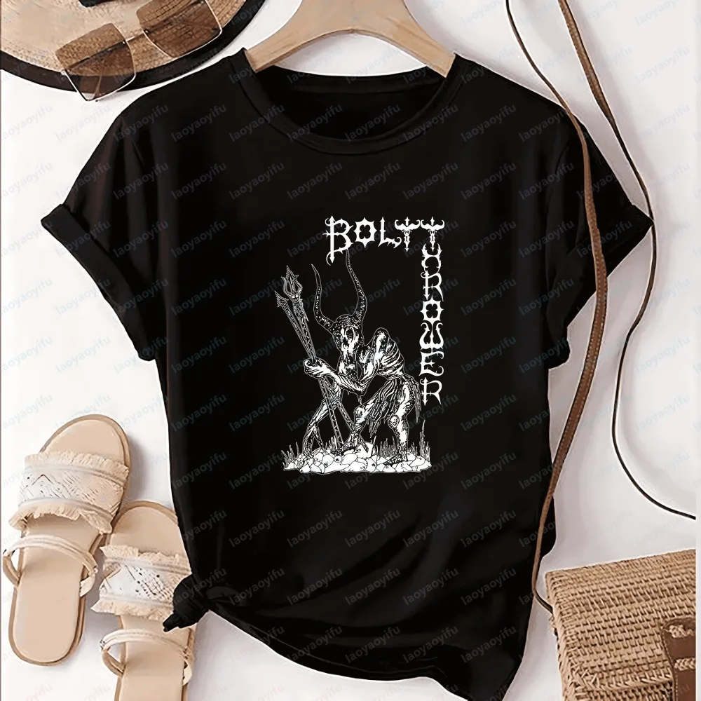 Bolt Thrower Printed T-shirt - A Casual Trendy Short-sleeved Shirt Suitable for Both Men and Women, A Comfortable T-shirt view 4