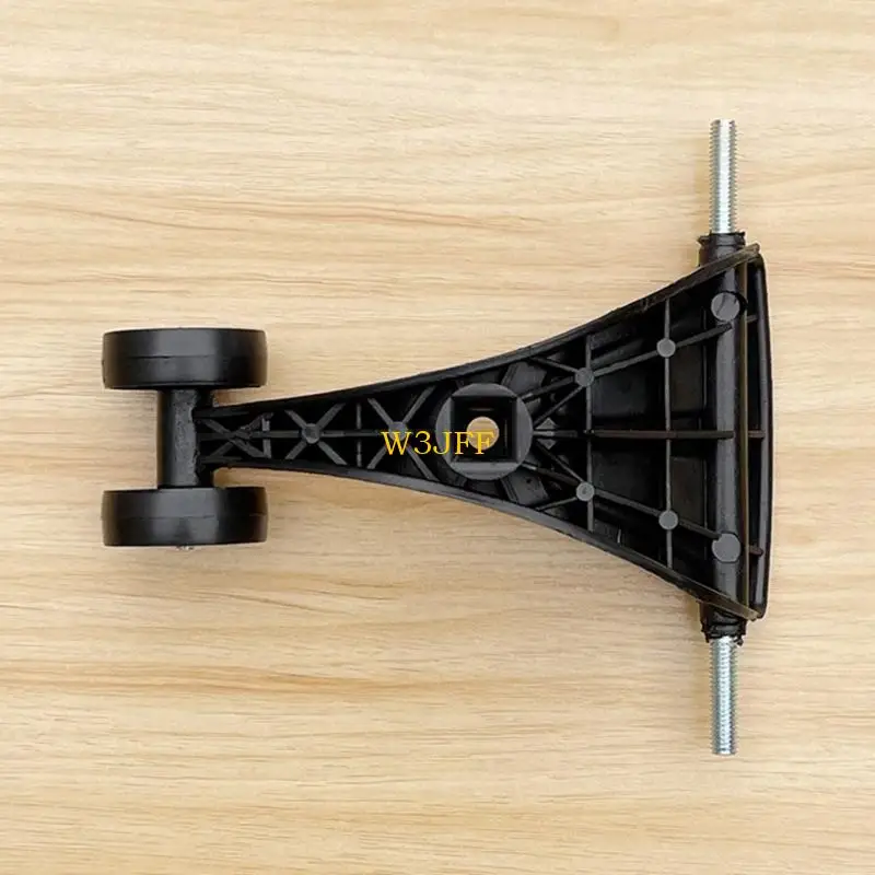 W3JF Quiet Front Triangle Wheel Replacements For Children Twist Car Easy Install 3pcs