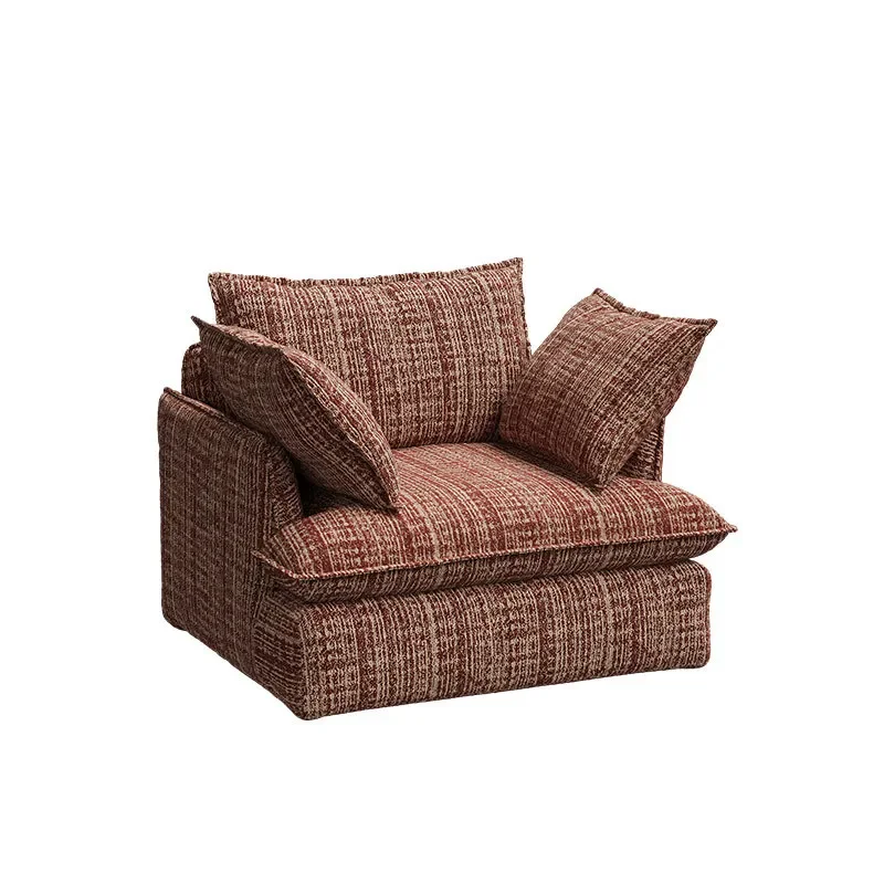 

Minimalist sofa French leisure chair Minimalist module sofa Living room curved leisure sofa