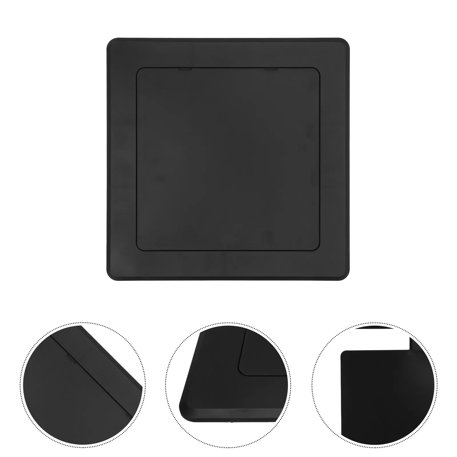 Decorative Access Panel for Drywall Water Pipe Hole Cover ABS Plastic Adhesive Plate Plumbing Ceiling Bathroom Shower 7.87 Inch