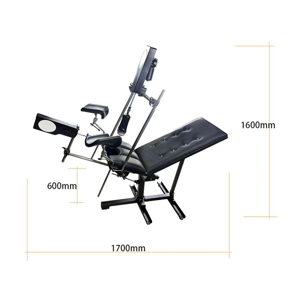 New Sex Machine Chair SM Sex Furniture Aid Stool Position Prop Erotic Toys for Couples Adult Games Paly with 2*120W Sex Machine