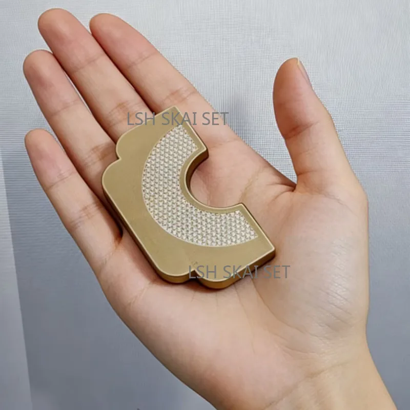 1PC Modern Gold C Shape Cabinet Handles 88x44mm Diamond Textured Drawer Pulls for Kitchen Bathroom Wardrobe Furniture Hardware