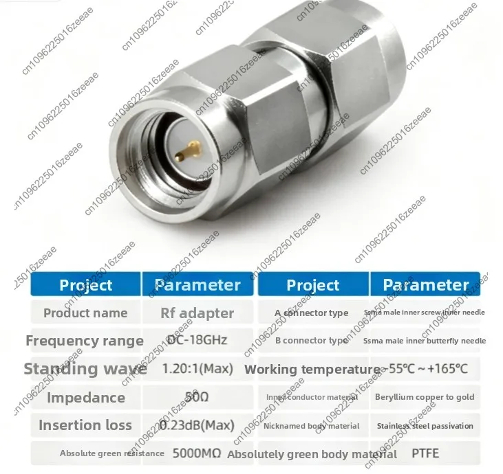 1pc ssma adapter jj/kk/jk coaxial equipment interconnection connector 0-18g adapter