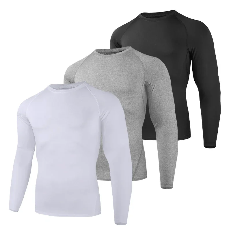 

2025 Bestseller Running long-sleeved T-shirt, quick-drying, breathable and sweat-wicking, fitness cycling track and field