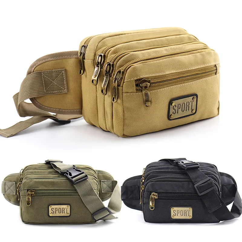 

New Large Capacity Multifunctional Waist Bag Multi-Layer Business Bag for Men Women Outdoor Chest Bag