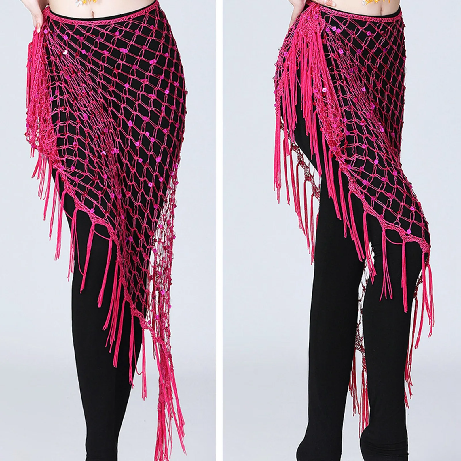 New Style Belly Dance Costumes Sequins Belly Dance Hip Scarf For Women Belly Dancing Belts