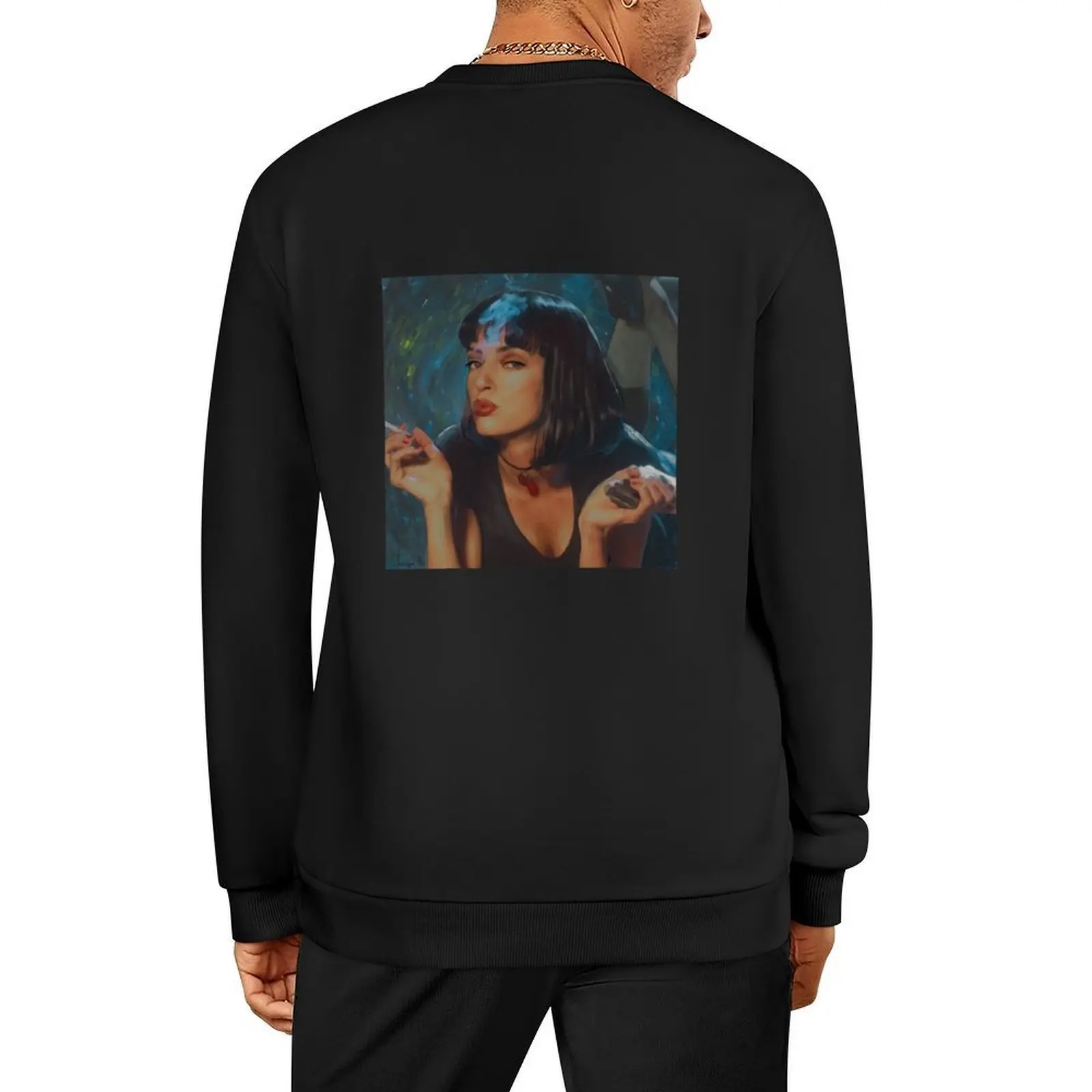

Uma Thurman Pullover men clothing men's clothing autumn new products mens clothes new in sweatshirts