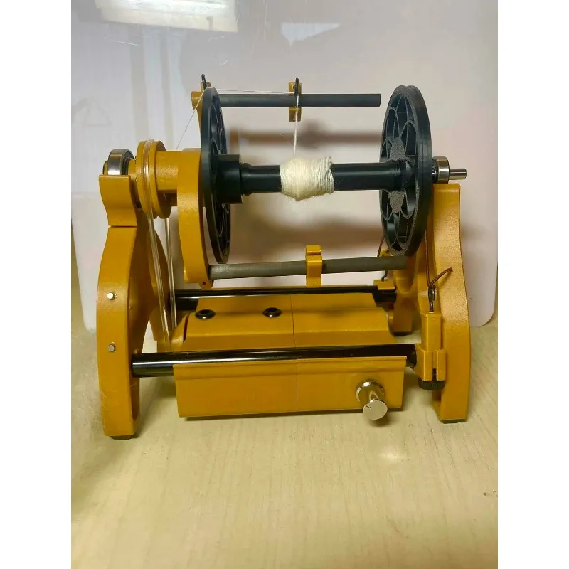 Home Mini Electric Spinning Cart 12V Adjustable Speed Free Installation for Dog Hair Wool Cotton Single Strand Yarn