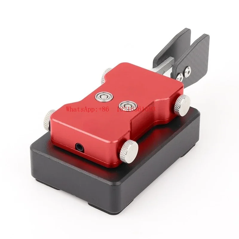 2026GOOD 3.5mm Audio Plug, Dual Carving Automatic Button, Shortwave Radio Power Button