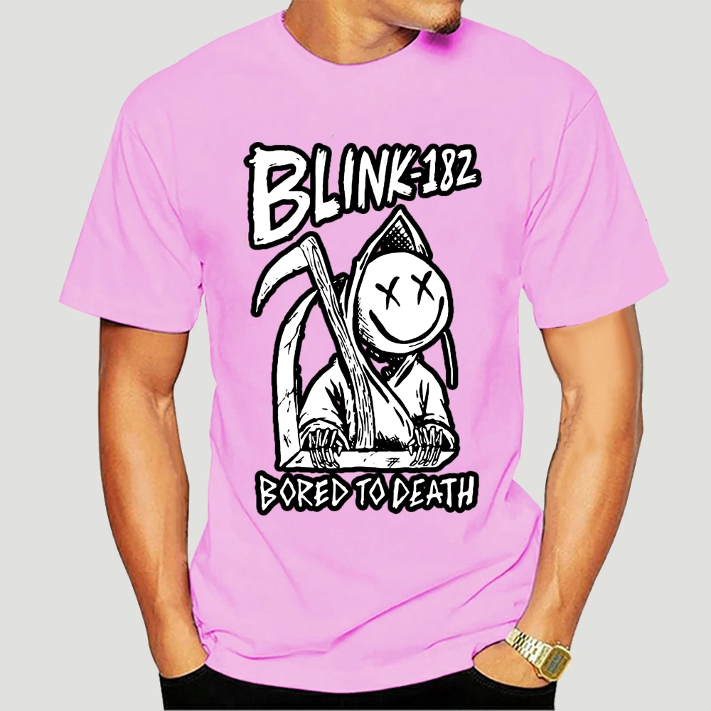 BLINK 182  Bored to Death T-SHIRT - NUOVO E ORIGINALE New Brand 3980X