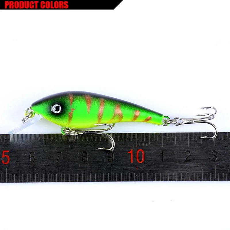 1 Pc Crank Floating Fishing Lure 5.8cm 4.5g Artificial Hard Bait Wobblers Crankbait Minnows Lures Pike Pesca Fishing Tackle