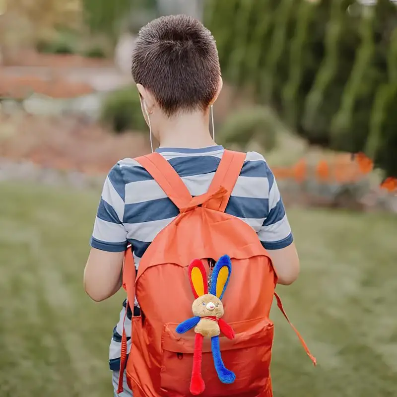 Plüsch Hase Anhänger Weiche Tier Puppe Anhänger Für Rucksack Bunte Gefüllte Hase Plüsch Ornamente Für Auto Innen Geldbörse Zugriffs