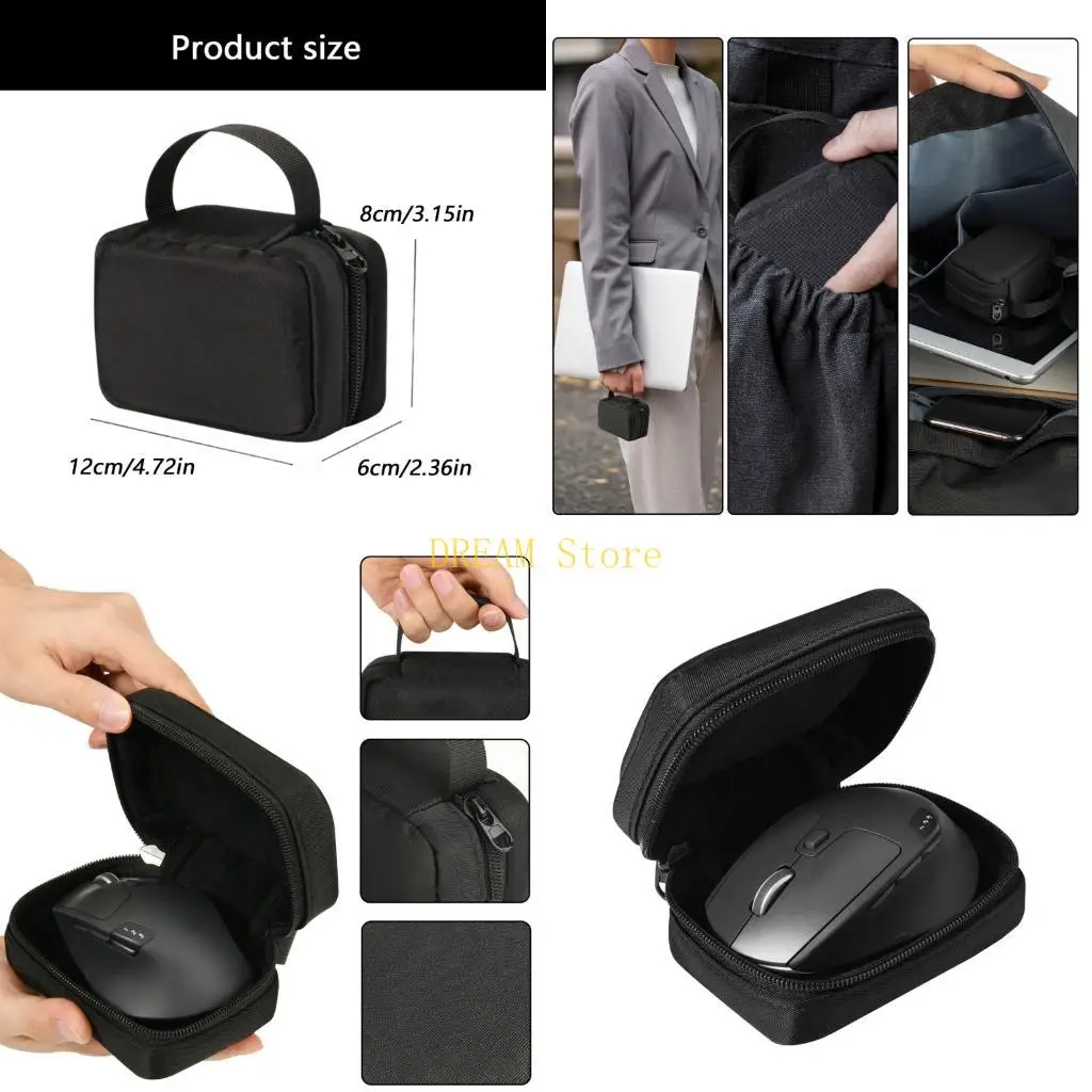Shockproof Cover Case For Wireless Mouse Travel Carrying Bag Pocket Travel Soft Foam Carrying Storage Bag Replacement best sale