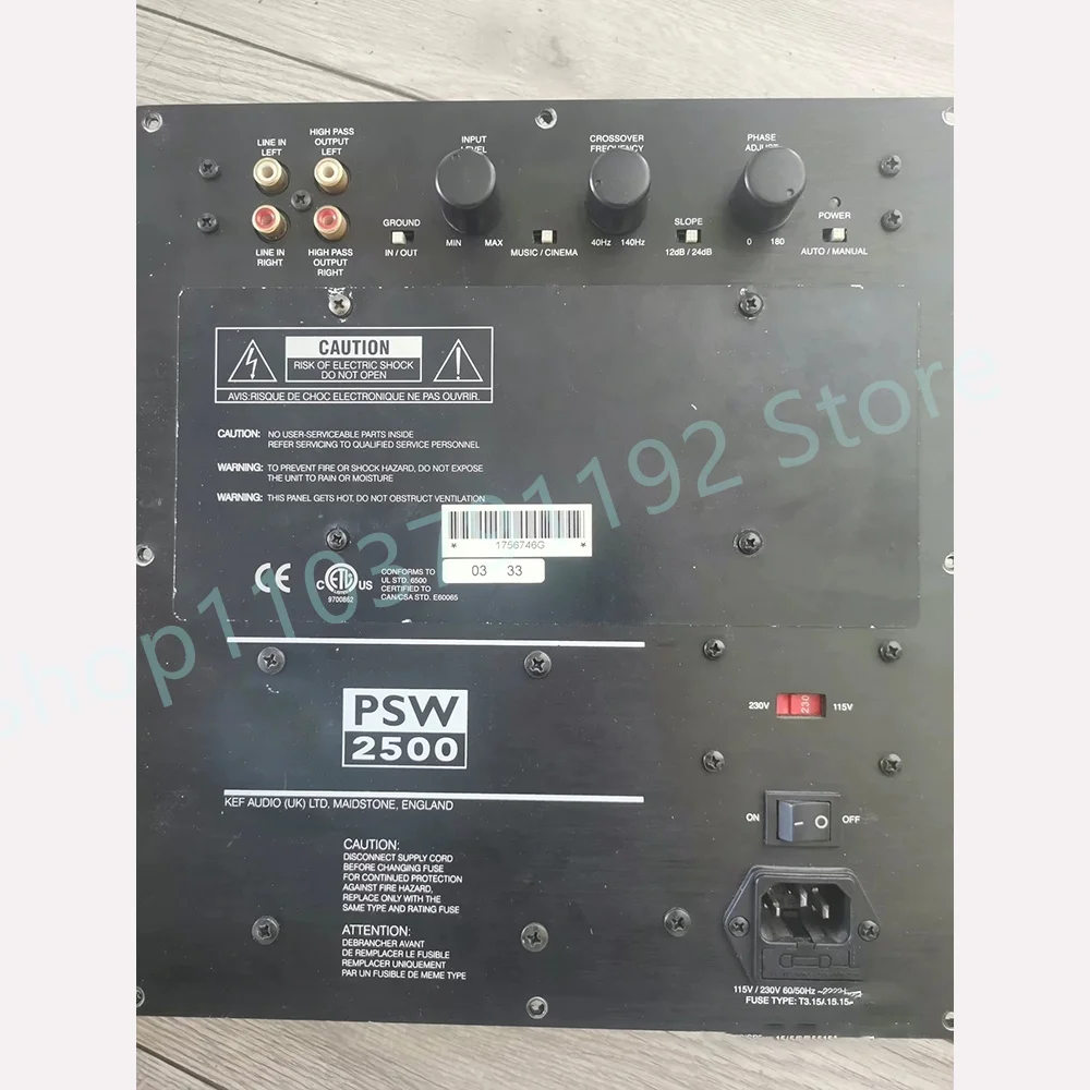   Плата усилителя сабвуфера PSW255.