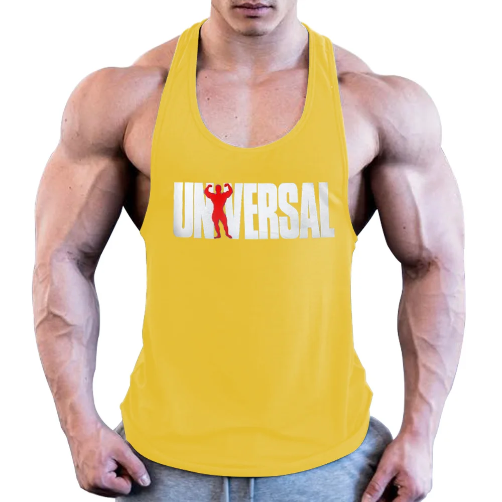 Muscleguys gym tank tops Plus Size Sleeveless Shirt Summer Mens Comfortable Vest bodybuilding Fitness Training 100% Cotton New