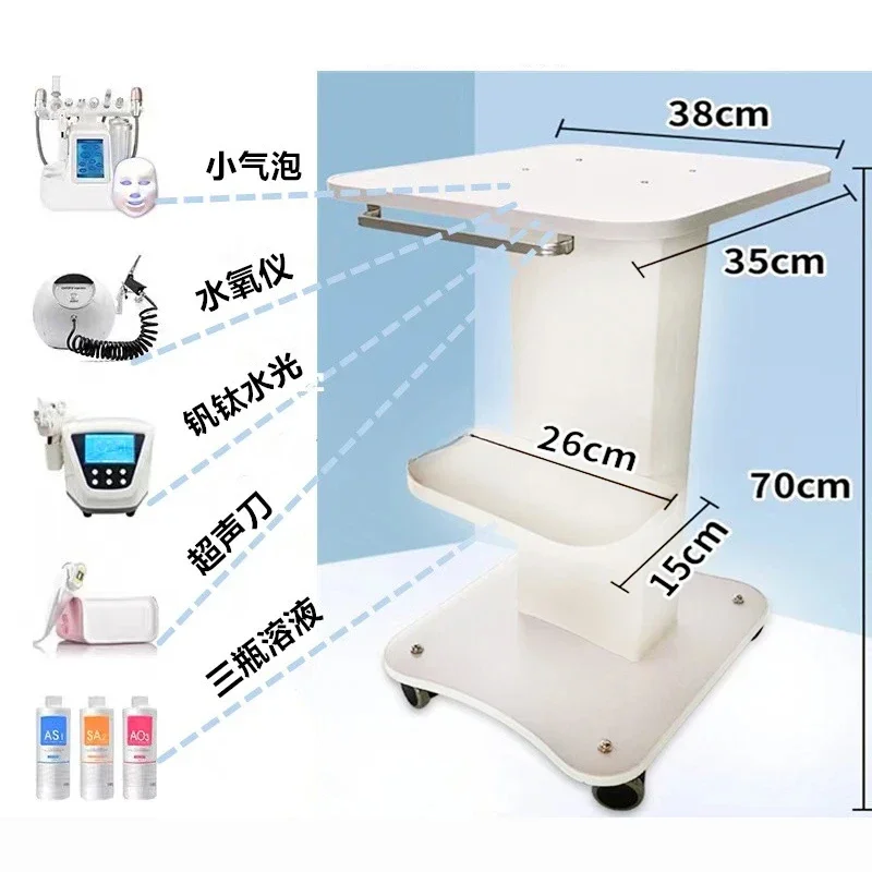 l LChariots Luxe Légers En Acrylique Pour Salons Beauté, Chariot À Outils, Meubles Salon Moderne