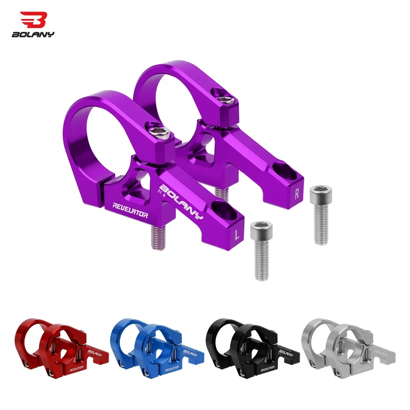 

BOLANY Direct Mount Stem for Dual Crown Fork MTB DH FR Bike CNC Alloy Handlebar Clamp 31.8mm Aluminum Alloy Downhill Fixed Stem